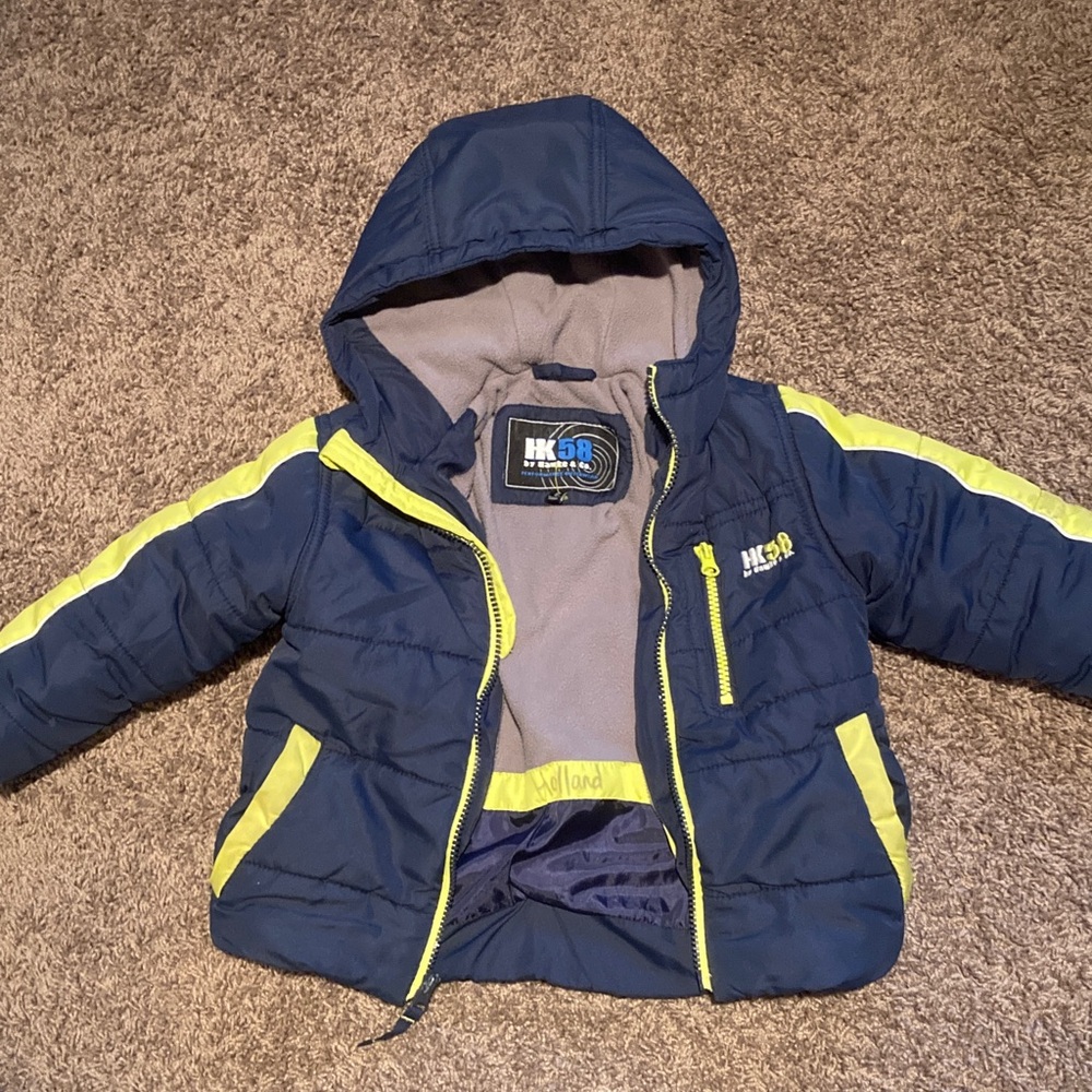 Hawke & Co Navy Boys 4T winter coat